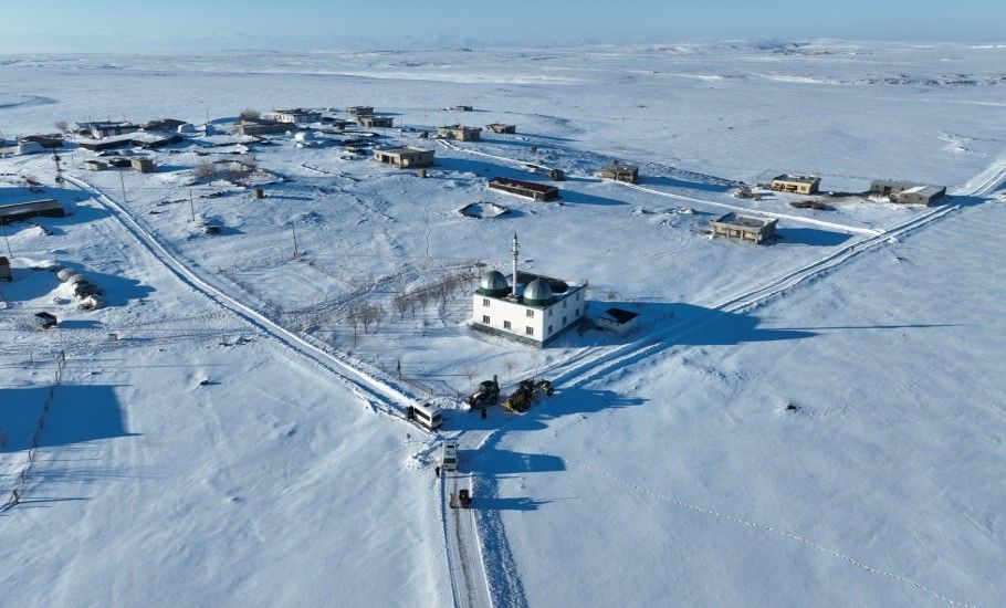 KIRSALDA KARLA KAPANAN 4 BİN 500 KİLOMETRELİK YOL ULAŞIMA AÇILDI