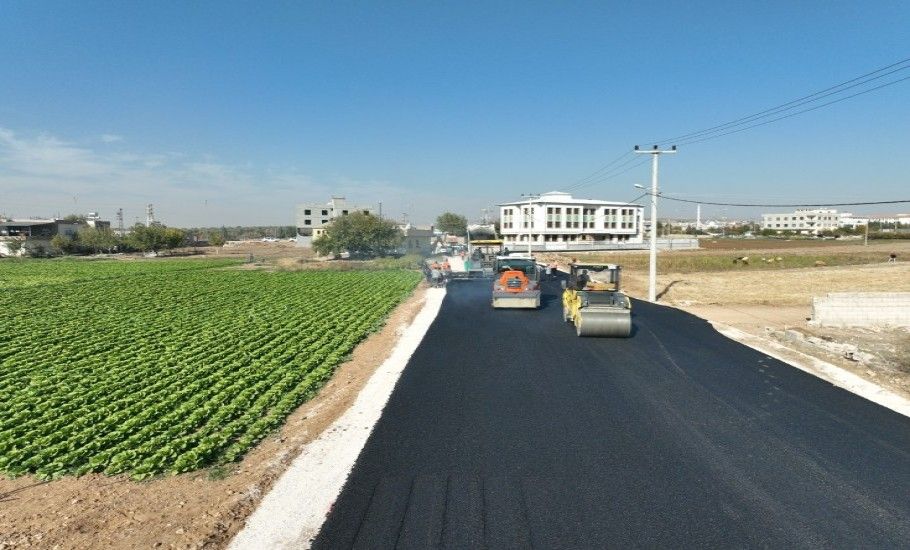 1,5 MİLYON METREKARE ASFALT SERİLDİ