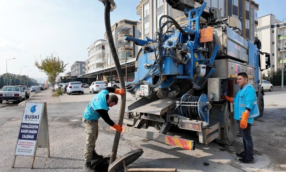 ŞUSKİ, BAKIM VE ONARIM ÇALIŞMALARINI ARALIKSIZ SÜRDÜRÜYOR