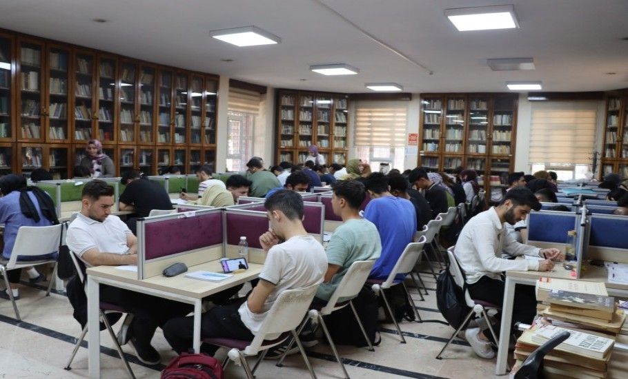 ŞANLIURFA BÜYÜKŞEHİR BELEDİYESİ KÜTÜPHANELERİ YKS ADAYLARININ GÖZDESİ OLDU